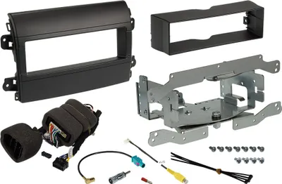 Produktbild von Alpine KIT-HALO-DU8S | Schwenkbarer Einbausatz für Fiat Ducato 8 für Alpine 1-DIN Halo Autoradios