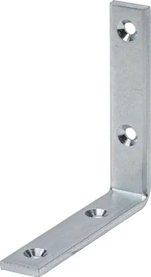 Image de VORMANN Equerre forte 120x120x20x5mm acier, galvanisé