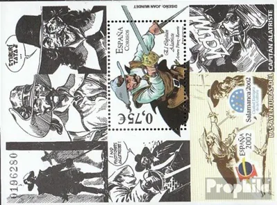 Produktbild von Briefmarken Spanien 2002 Mi Block113 postfrisch Briefmarkenausstellung