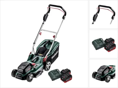 Zdjęcie produktu dla Kosiarka akumulatorowa Metabo RM 36-18 LTX BL 36 36 V ( 2x 18 V ) LTX Brushless + 2x akumulator 8,0 Ah + ładowarka