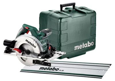 Produktbild von Metabo Handkreissäge KS 55 FS Set mit Führungsschiene FS 80; Kunststoffkoffer