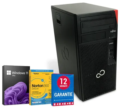 Produktbild von Dell Optiplex 5050 Desktop PC Computer - Intel Core i5-7500 bis zu 4x 3,8GHz - 8GB RAM - 256GB SSD - Windows 11 Pro - Norton 360 1 Jahr