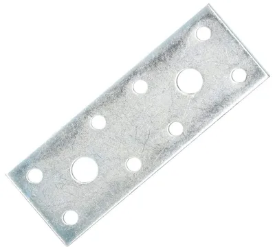 Produktbild von KOTARBAU Lochplatten Flachverbinder Holzverbinder 96 x 35 mm Silber Verzinkt