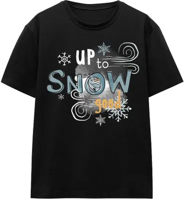 Obrázek produktu pro Frozen - Tričko "Up To Snow Good" pro muže/dámy Uni TV17272 (M) (Černá)