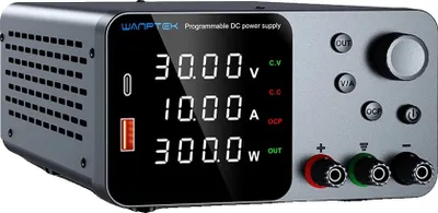 Image de Alimentation DC réglable, tension de sortie 0~32V, courant de sortie 0~10A, TPS3010 noir, 220V