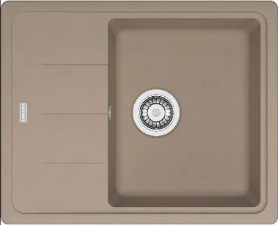 Produktbild von Franke Basis - Fragranit Spülbecken BFG 611-62, 620x500 mm, Kaschmir 114.0494.751