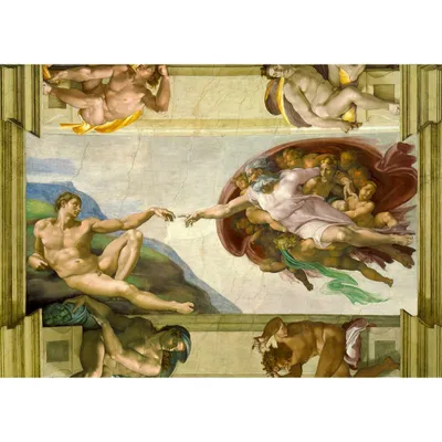 Produktbild von ENJOY Puzzle Michelangelo Buonarroti: Erschaffung von Adam 1000 Teile