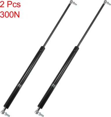 Produktbild von 2 Stück Gasdruckdämpfer 300 N Gasdruckfeder Kompressionsfedern Ersatzteil Gasfeder Dämpfer Heckklappe 630mm