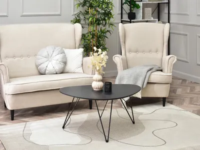 Produktbild von Designer Couchtisch ALIRIO - schwarz