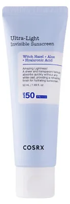 Obrázek produktu pro COSRX Ultra Light Invisible Sunscreen SPF50+/PA++++ 50 ml