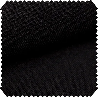 Produktbild von novely® AUEN Premium Möbelstoff - Robuster Webstoff - Fein Gewebter Polsterstoff - Pflegeleichte Meterware 1lfm - Farbe: 18 Schwarz
