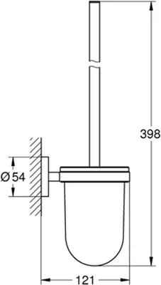 Obrázek produktu pro GROHE Essentials, Černá, 1 kusů