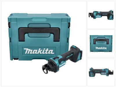 Image de Makita DCO 181 ZJ Affleureuse plaque de plâtre sans fil 32000 tr/min Brushless 18V + Coffret Makpac - sans batterie, sans chargeur