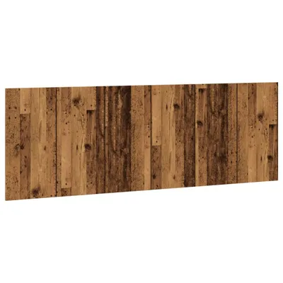 Image de Tête de lit murale vieux bois 240x1,5x80 cm bois d'ingénierie