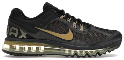 Produktbild von Nike Air Max 2013 Black Flat Gold - EU 40