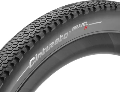 Produktbild von Pirelli Cinturato Gravel H, 28", Straße, Tubeless-Ready-Reifen, Klappbarer Wulst, Schwarz, 127 TPI