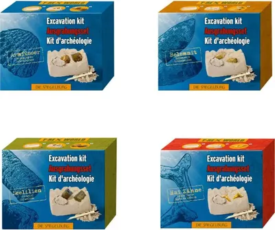 Immagine prodotto di Set di mini scavi Die Spiegelburg - Mondo T-Rex, assortiti (1 pezzo) FOSSILI