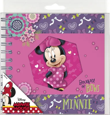 Image de Agenda à spirale Minnie Mouse rose Derform