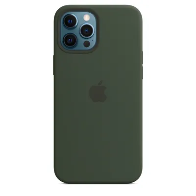 Produktbild von Apple iPhone 12 Pro Max Hülle - Silikon - Soft Case, Backcover - Grün