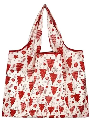 Produktbild von Famanu Einkaufstasche faltbar 50 x 66 cm - Wiederverwendbare Tragetasche für Einkäufe und Reisen