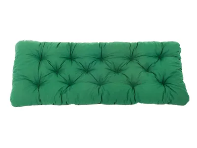 Produktbild von Ambientehome 2er Sitzkissen Bank Evje, grün, ca 120 x 50 x 8 cm, Polsterauflage, Bankauflage