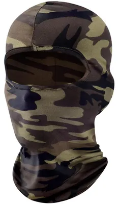 Produktbild von Sturmhaube Motorrad Skimaske Balaclava UV-Schutz Camouflage Unisex Einheitsgröße