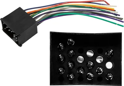 Produktbild von Auto Radio Adapter offen Kabel Stecker DIN ISO 16pin passend für BMW Land Rover