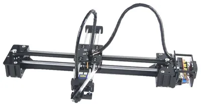 Zdjęcie produktu dla Robot do rysowania, zasilanie 12 V, obszar grawerowania A4, wymiary 490 mm x 390 mm x 70 mm, kompatybilność z systemem Windows, sterowanie silnikiem krokowym