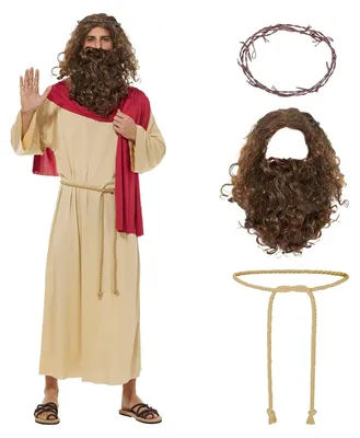 Obrázek produktu pro Kostým Ježíše pro dospělé, vhodný pro Halloween a biblické oslavy