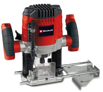 Immagine prodotto di Kit fresa elettrica Einhell TC-RO 1155 - 1100 W - Pinza da 6 e 8 mm - Regolazione della velocità - Incl. 15 frese