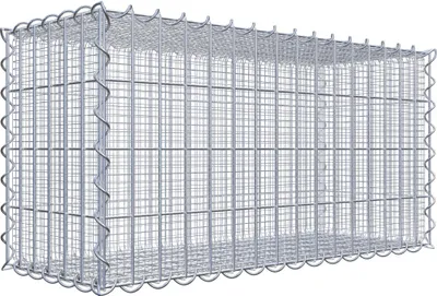 Produktbild von Splittgabione 80 cm x 40 cm x 30 cm (L x H x T), Maschenweite 5 cm x 10 cm, Spirale