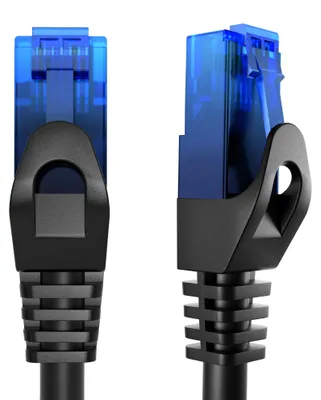 Produktbild von KabelDirekt – LAN-/Netzwerkkabel – 22,8m – Gigabit, RJ45, Schwarz