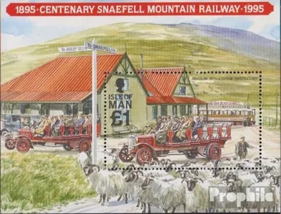 Produktbild von Briefmarken GB - Isle of Man 1995 Mi Block22 (kompl.Ausg.) postfrisch Bergbahn