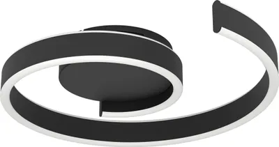 Produktbild von EGLO connect.z Smart-Home LED Deckenleuchte Andabaia-Z, Deckenlampe dimmbar, ZigBee, Matter, App und Sprachsteuerung Alexa, warmweiß-kaltweiß, schwarz