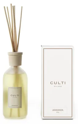 Diffusor Aramara 500 ml mit Rotanstäbchen, transparent
