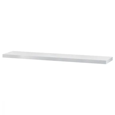 Produktbild von Wandregal 120 cm, MDF, Farbe weiße Matte, in Schutzfolie gepackt - p -002 WT2