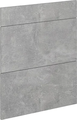 Produktbild von Küchenfront Vicco R-Line Beton 59.6 x 70.4 cm Möbelfront für den Schubladenunterschrank, Model 37468