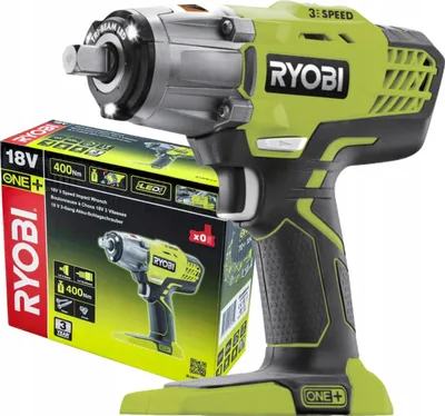 Produktbild von Leistungsstarker Ryobi R18Iw3 18V 400Nm Led Schlagschrauber Ohne Akku Und Ladegerät