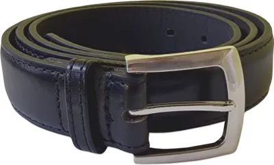 Produktbild von Duke - Taillengürtel "D555 Lewis", Geklebtes Leder-Herren DC124 (91cm) (Schwarz)