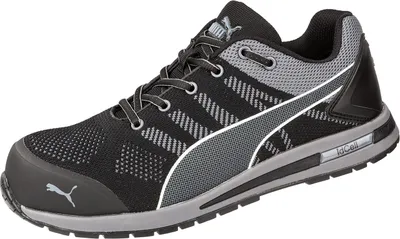 Immagine prodotto di PUMA® 10010291347529 PUMA® Herren S1P Sicherheitsschuhe "ELEVATE KNIT BLACK LOW" URBAN PROTECT schwarz Größe  39