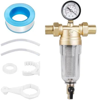 Produktbild von Wiederverwendbarer Wasserfilter für Hauswasserleitungen 3/4 Zoll