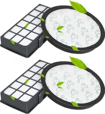 Produktbild von 2 Stück Filter für Rowenta Silence Force Cyclonic 4AAAA Staubsauger, Ersatzfilter Zubehör Kompatibel mit RO76xx Modell