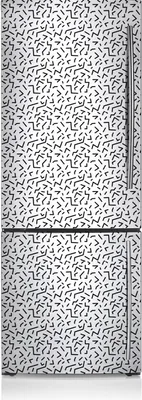 Produktbild von Magnete Küche Kühlschrank Kühlschrankmagnete 70x190 cm - Geometrisches Muster
