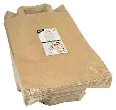 Zdjęcie produktu dla Papstar 86445, Brązowy, Prostokąt, 50 szt., 360 mm, 220 mm, 100 mm