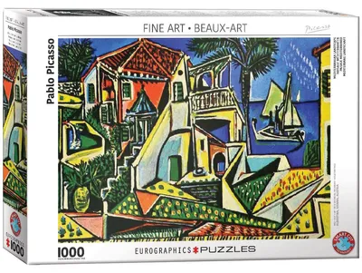 Immagine prodotto di Eurographics Puzzle Mittelmeer Landschaft, 1000 Teile, 68 x 48 cm, 6000-5854