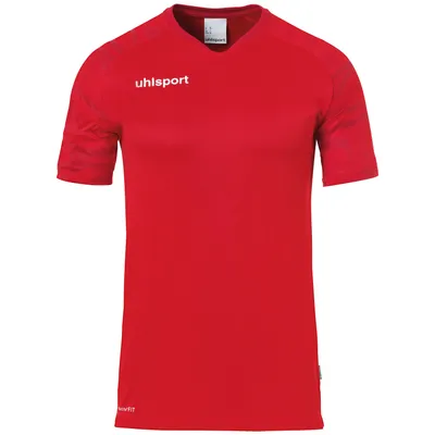 Image de Uhlsport Goal 25 Maillot manches courtes enfants - Rouge / Blanc
