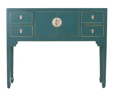 Immagine prodotto di Fine Asianliving Tavolino cinese Tavolino orientale Tavolino da parete Tavolino decorativo Tavolino console Telefono Tavolino da divano in legno Tavolino da caffè Tavolino laterale