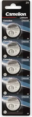 Produktbild von CAMELION Knopfzelle CR2430, 5 St.
