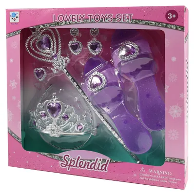 Immagine prodotto di Set Principessa Con Accessori Viola