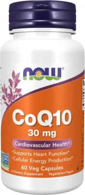 Productafbeelding van VoedingssupplementenNOW Foods Koenzym Q10 30 Mg (60 capsules) 7780